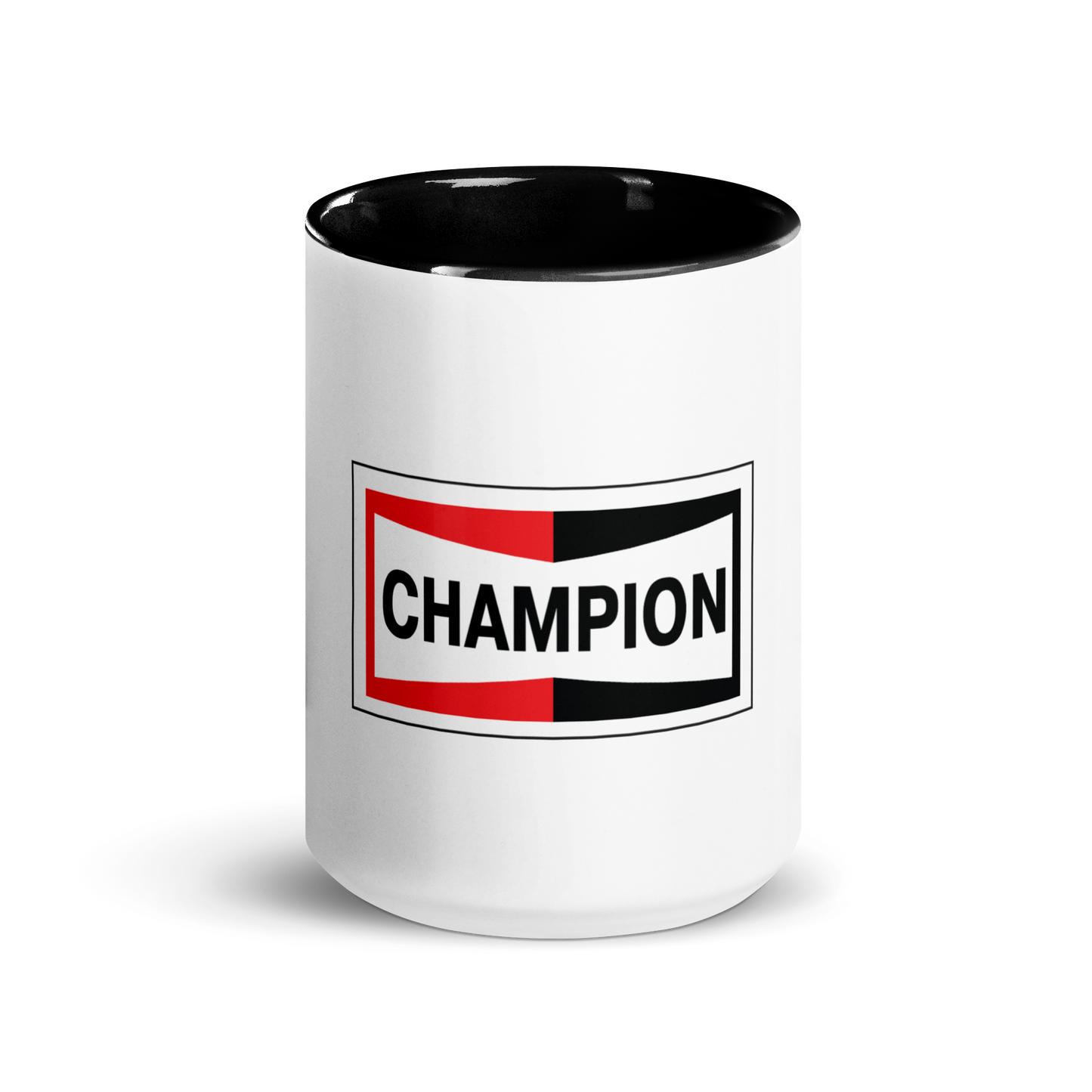 Champion Bowtie Mug with Color Inside