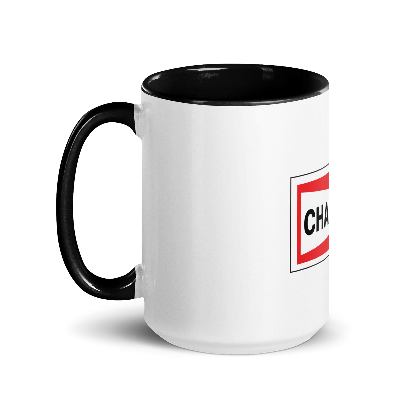 Champion Bowtie Mug with Color Inside