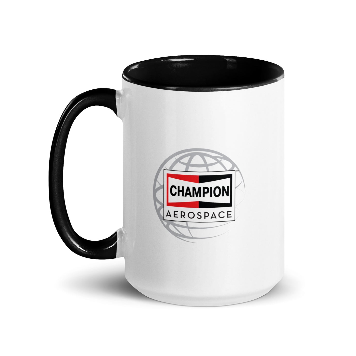 Champion Aerospace Vertical Logo Mug with Color Inside