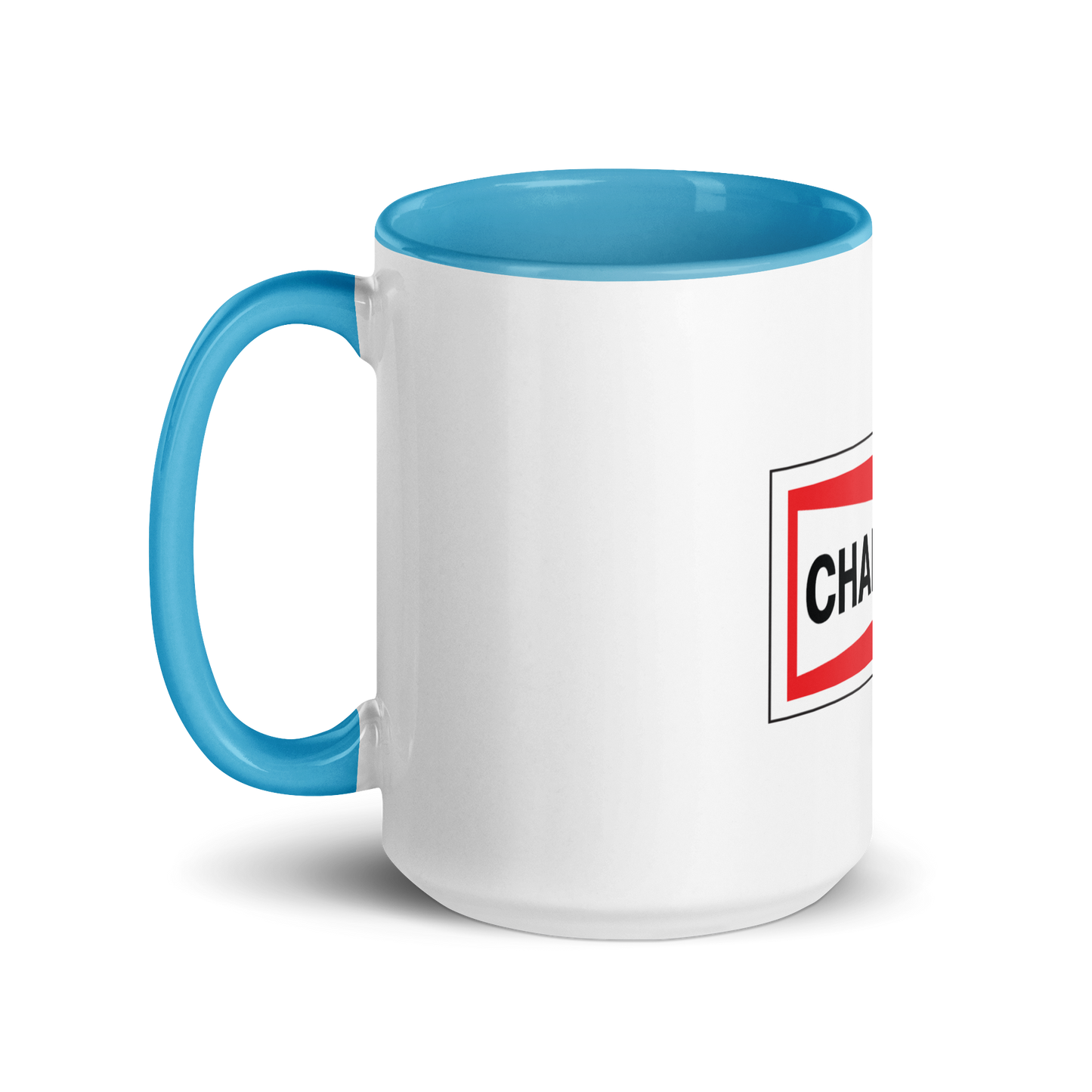 Champion Bowtie Mug with Color Inside