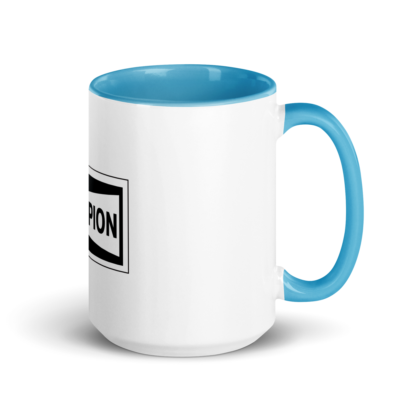 Champion Bowtie Mug with Color Inside