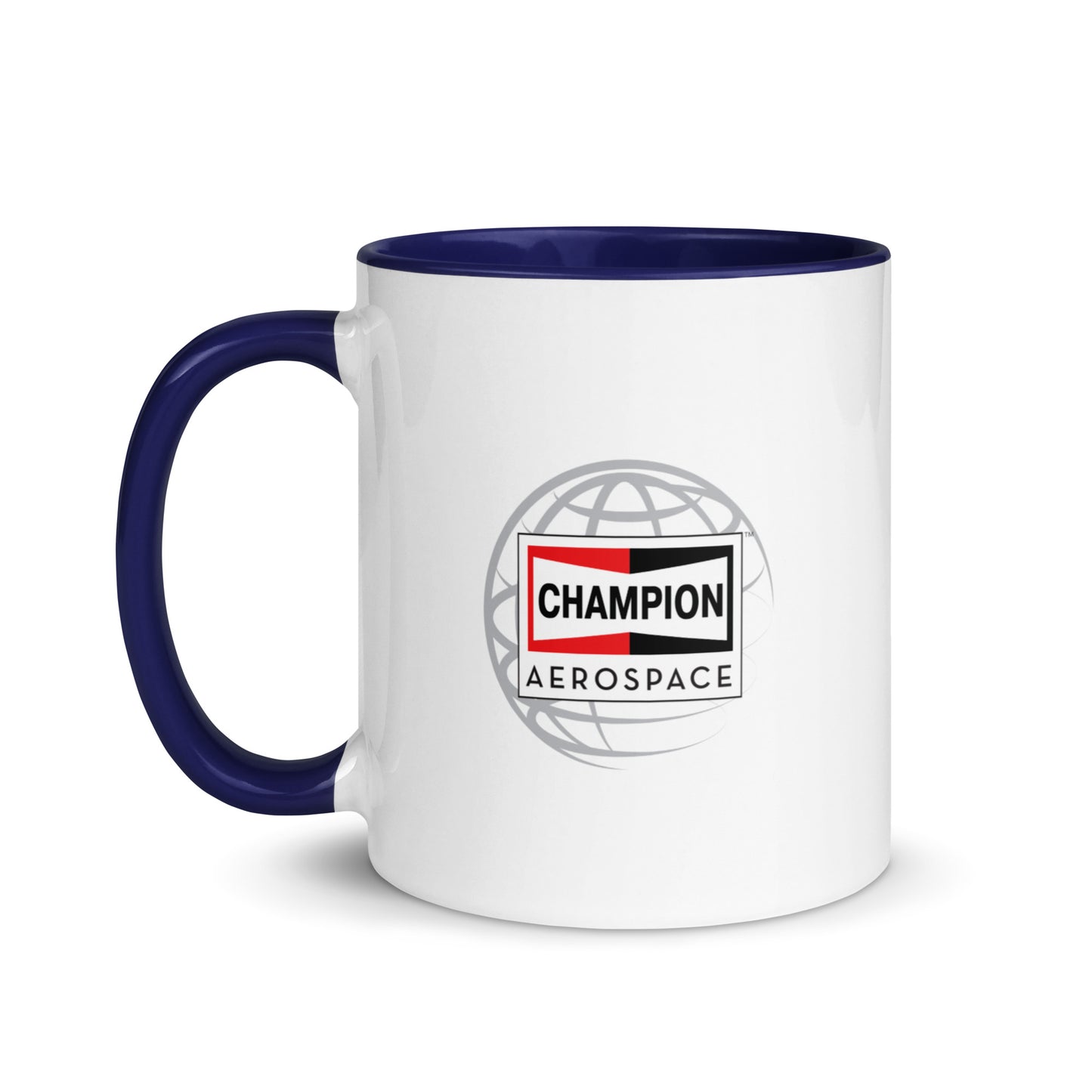 Champion Aerospace Vertical Logo Mug with Color Inside