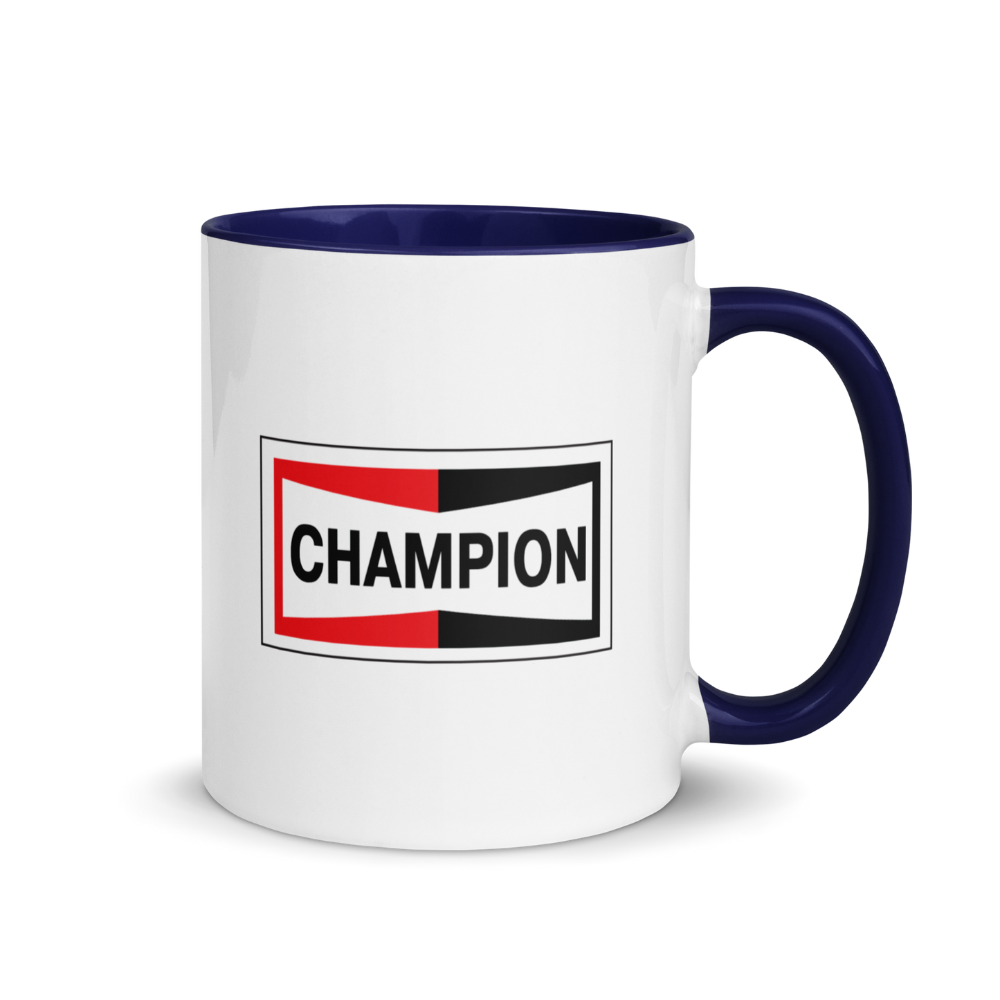 Champion Bowtie Mug with Color Inside