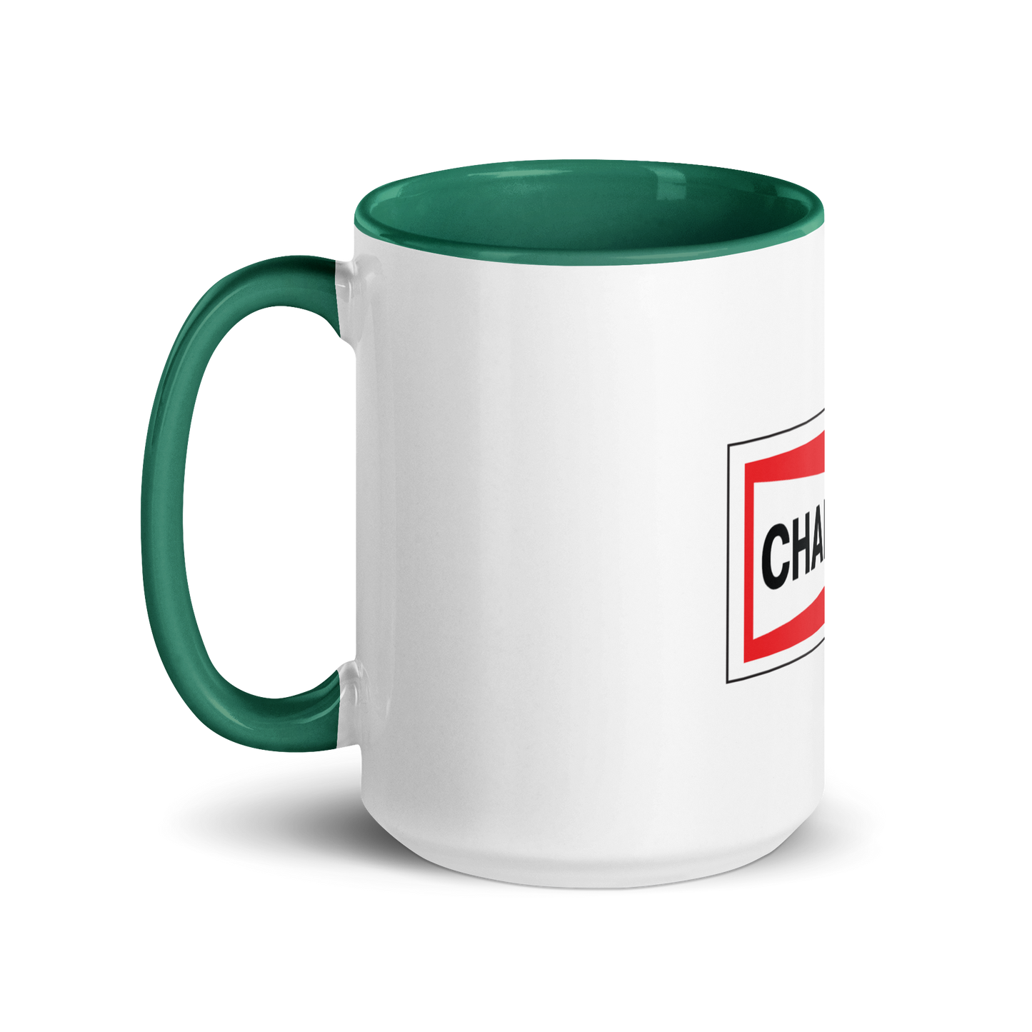 Champion Bowtie Mug with Color Inside