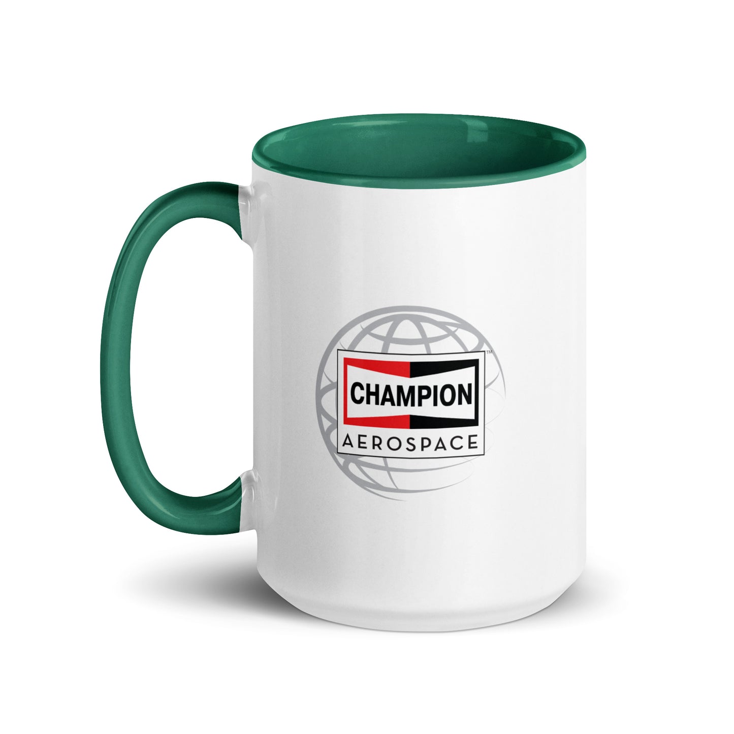 Champion Aerospace Vertical Logo Mug with Color Inside