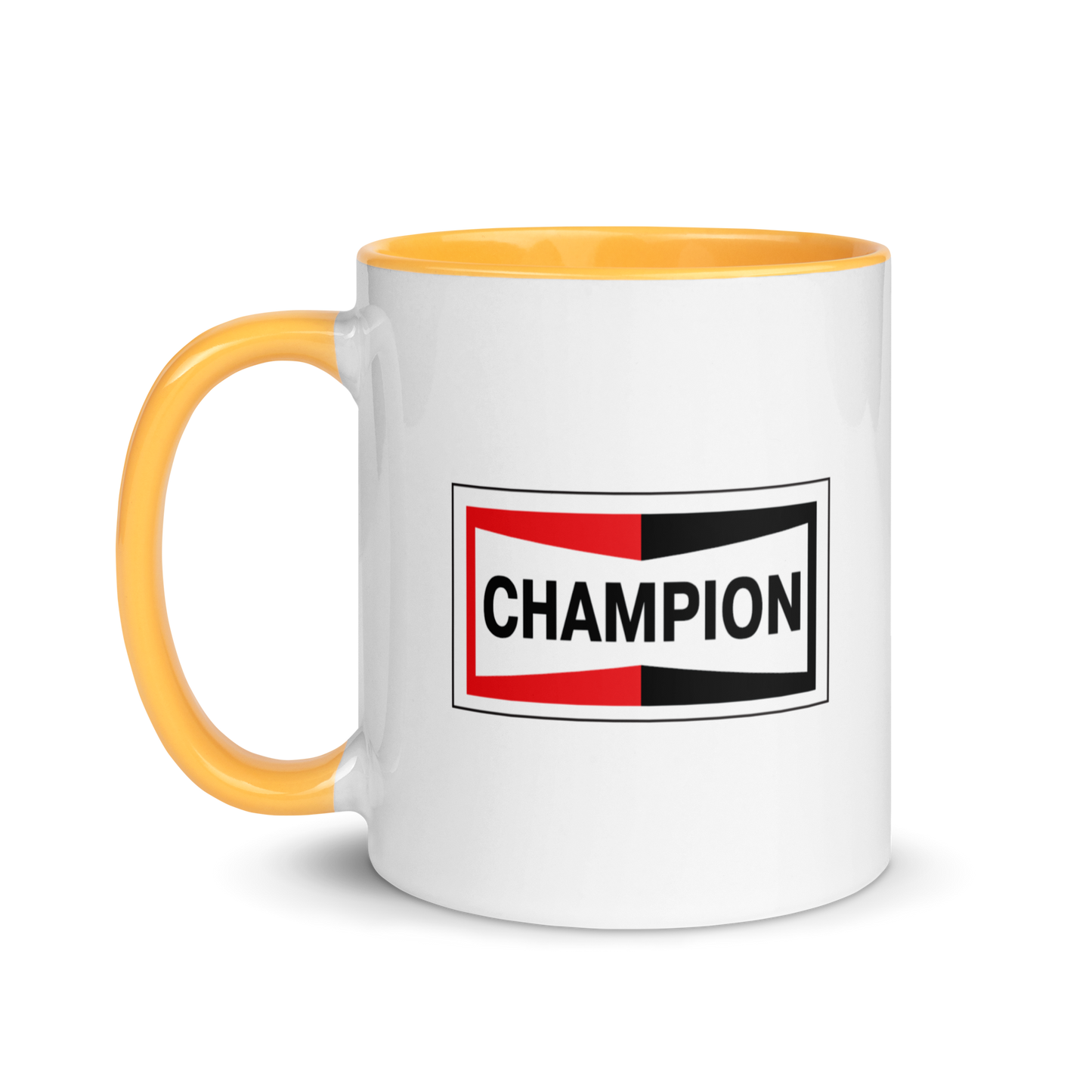 Champion Bowtie Mug with Color Inside