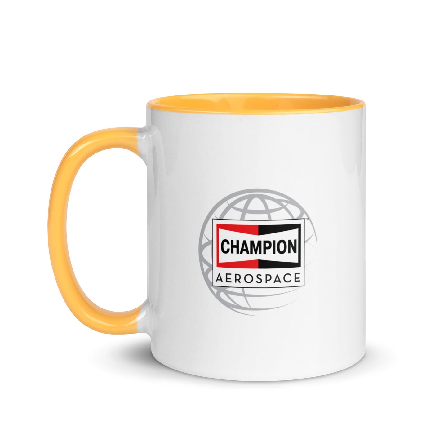 Champion Aerospace Vertical Logo Mug with Color Inside