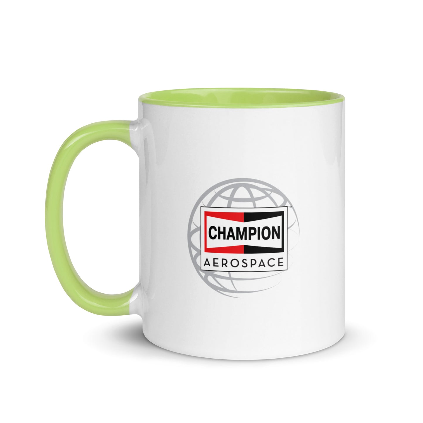 Champion Aerospace Vertical Logo Mug with Color Inside