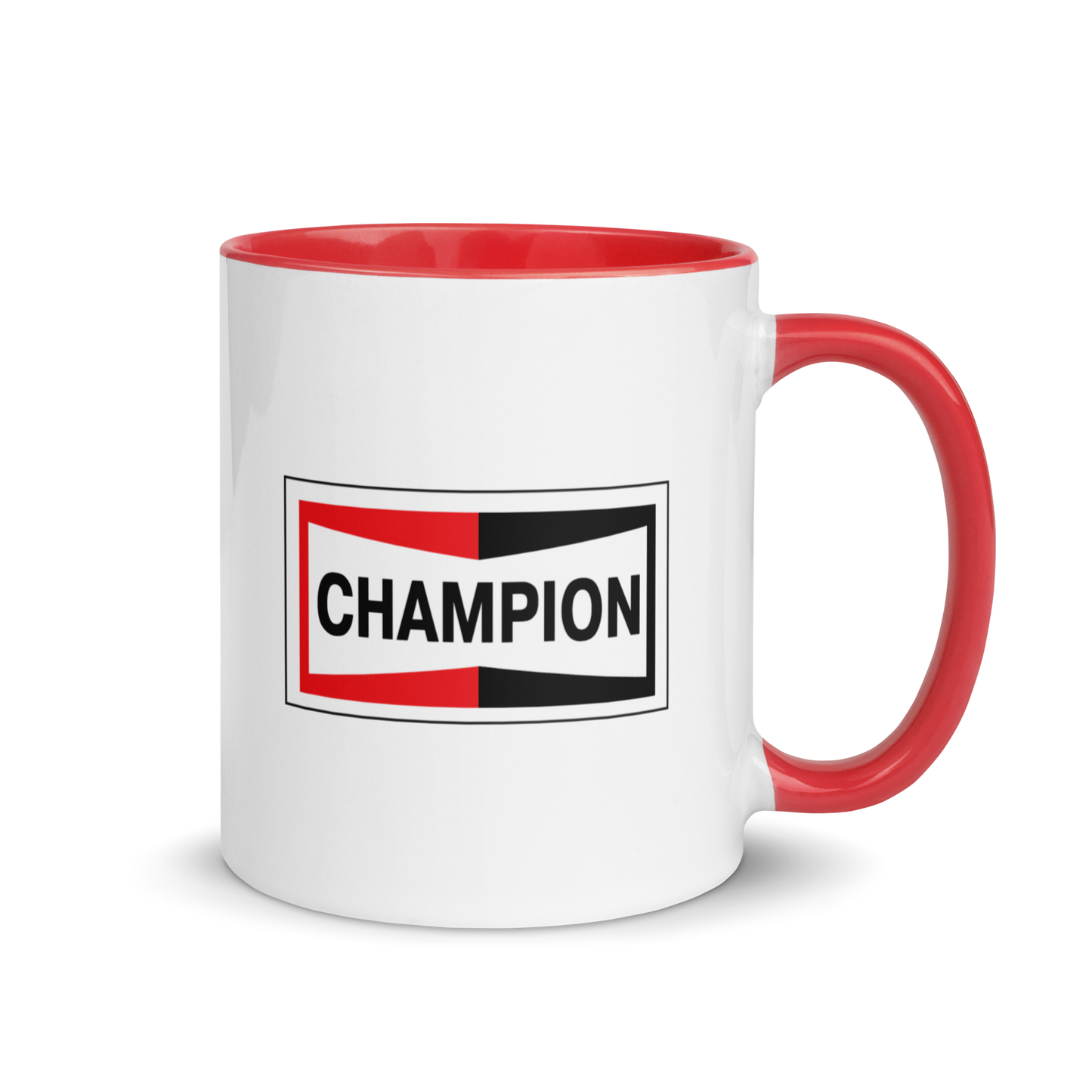 Champion Bowtie Mug with Color Inside