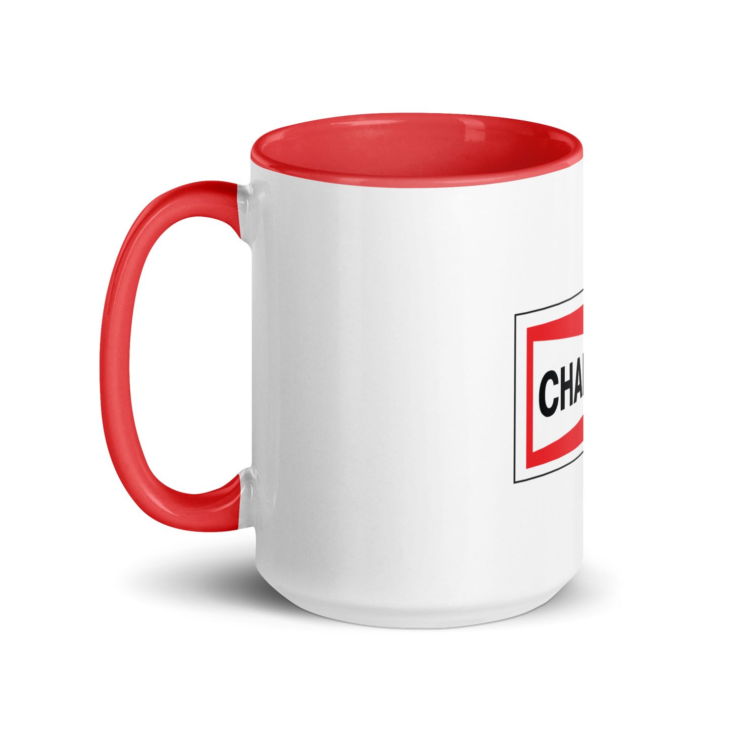 Champion Bowtie Mug with Color Inside