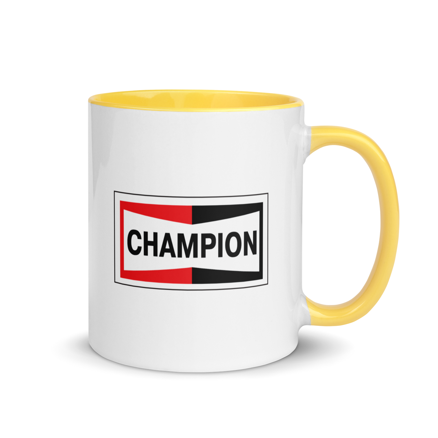 Champion Bowtie Mug with Color Inside