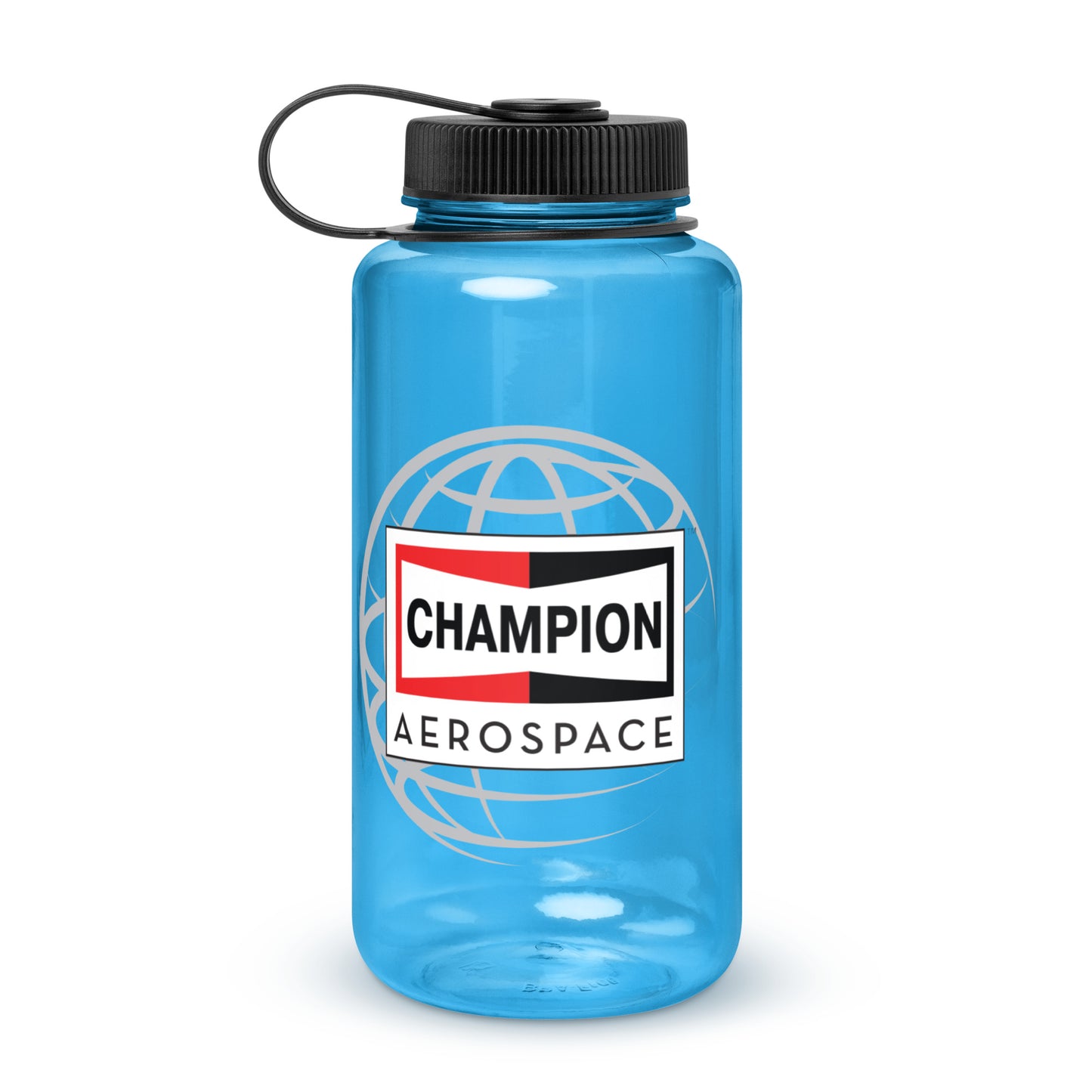 Champion Aerospace Vertical Logo Plastic Water Bottle