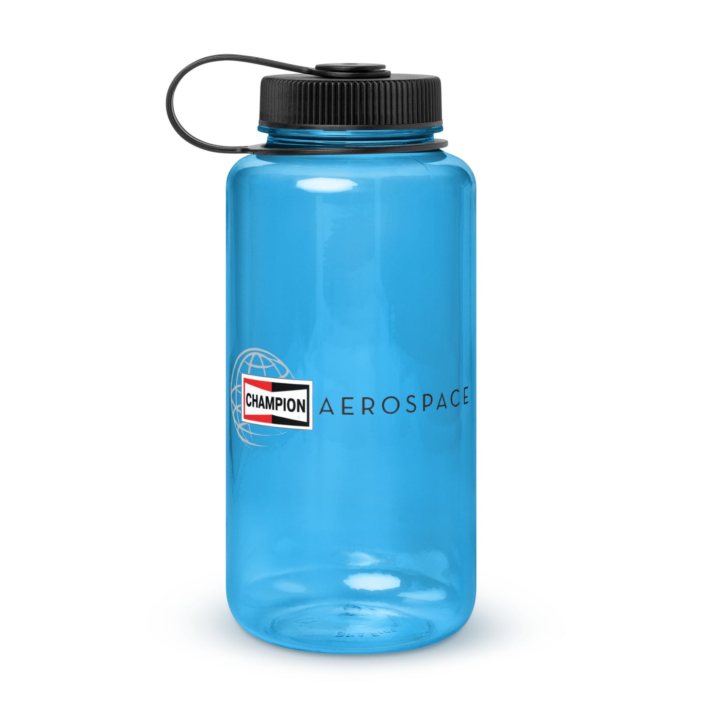 Champion Aerospace Logo Plastic Water Bottle