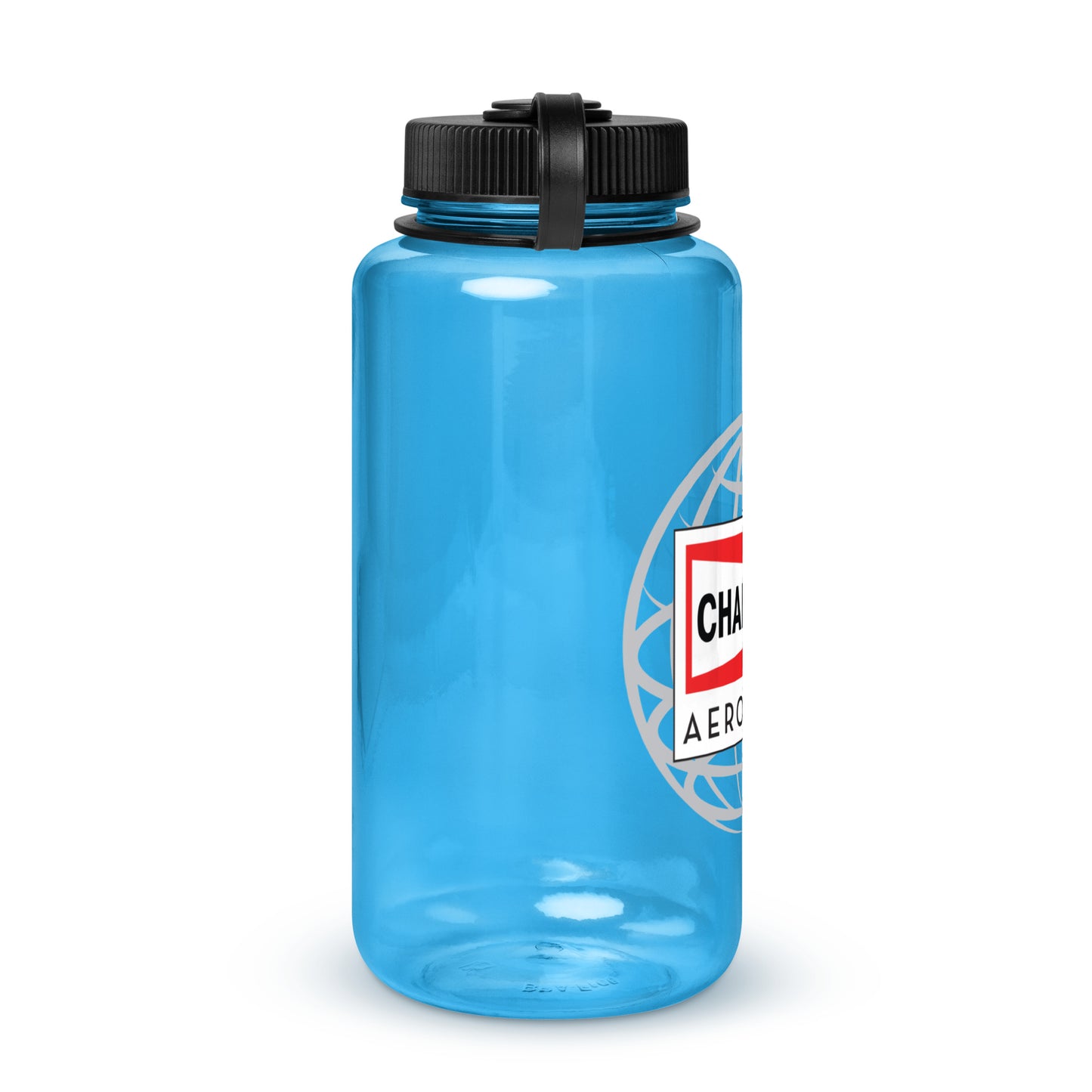 Champion Aerospace Vertical Logo Plastic Water Bottle