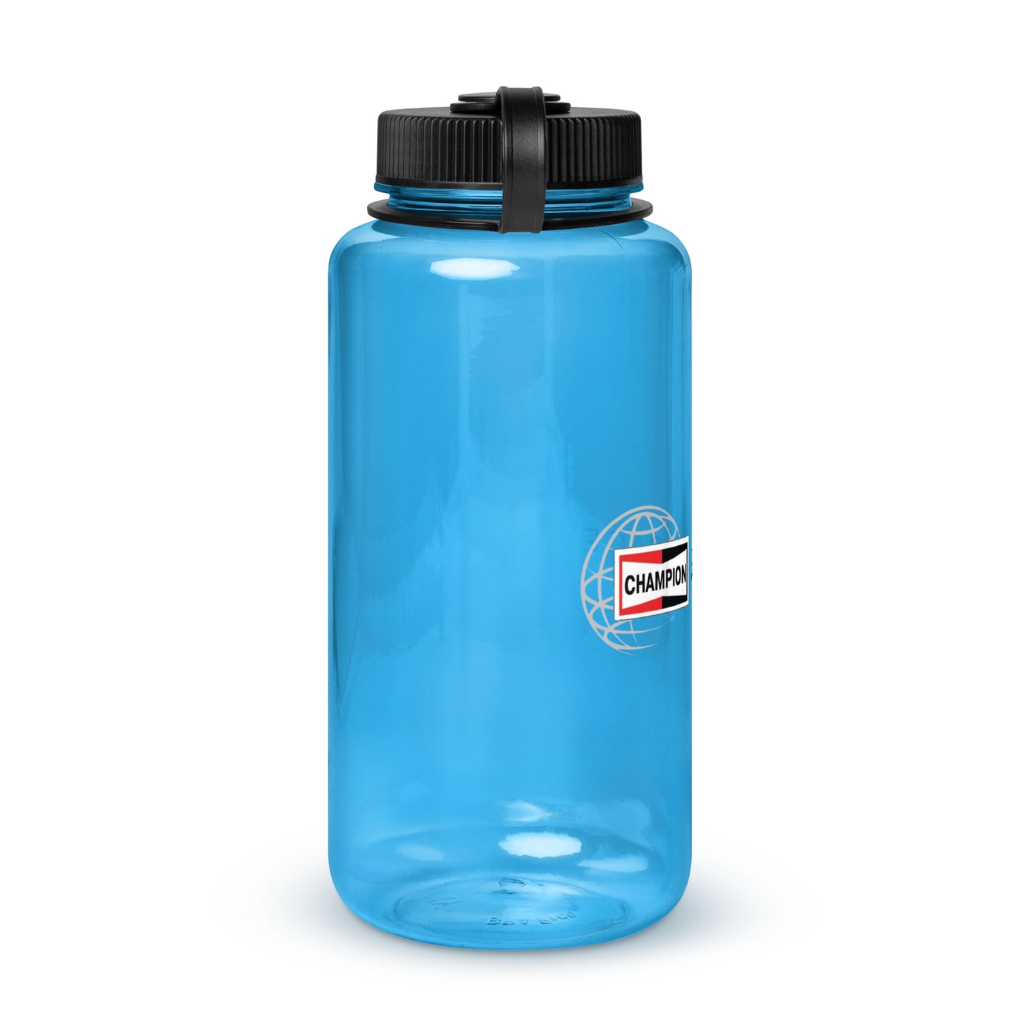 Champion Aerospace Logo Plastic Water Bottle