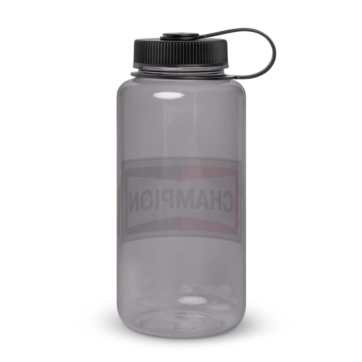 Champion Bowtie Plastic Water Bottle