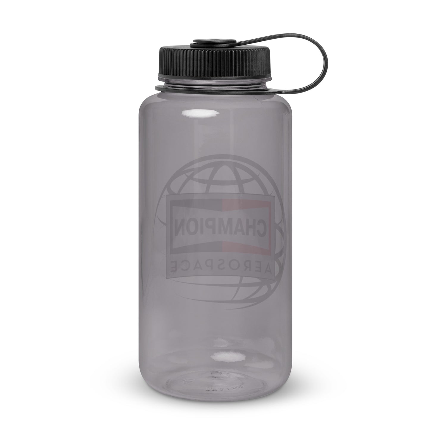 Champion Aerospace Vertical Logo Plastic Water Bottle