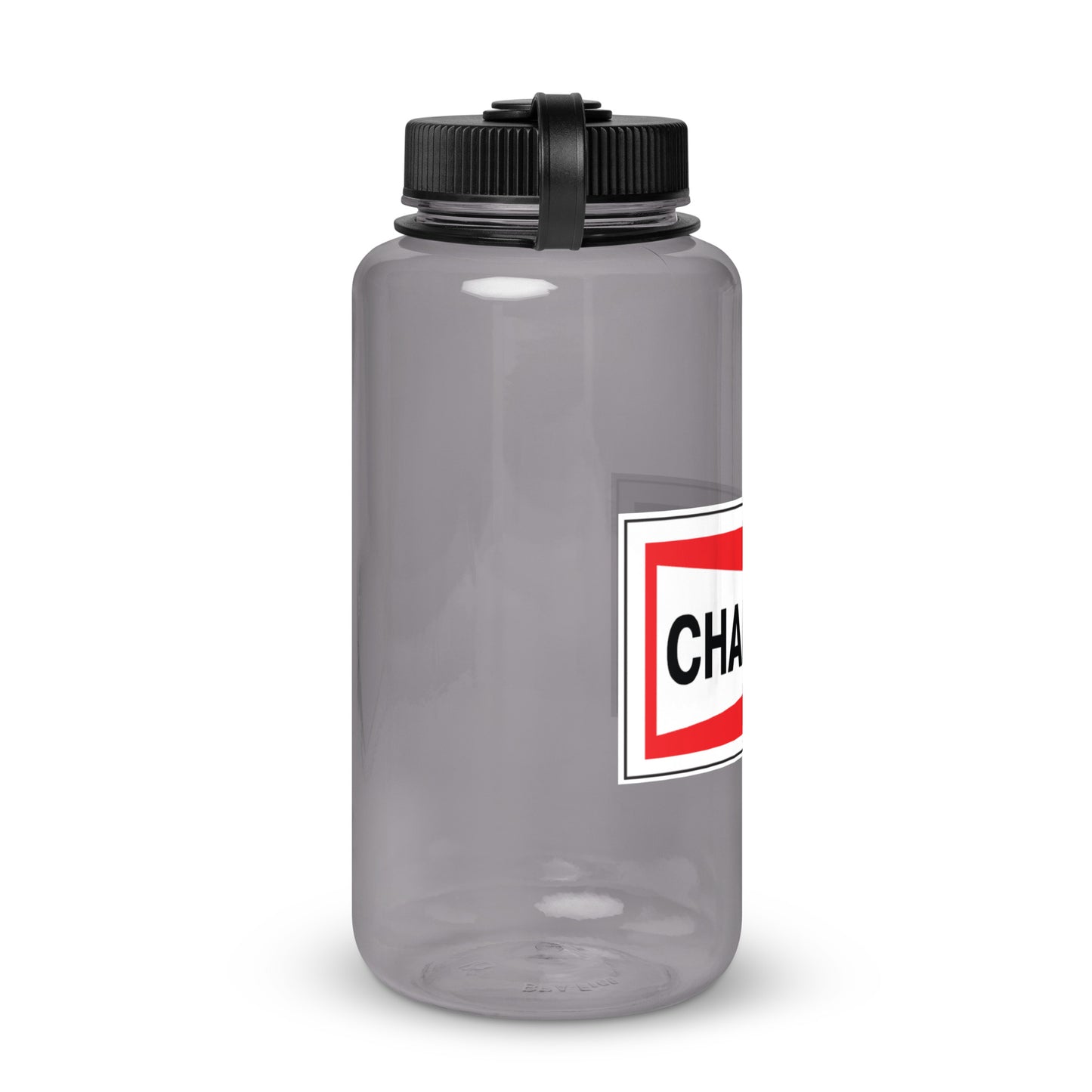 Champion Bowtie Plastic Water Bottle