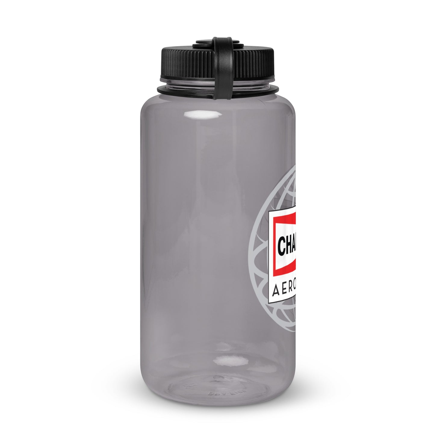 Champion Aerospace Vertical Logo Plastic Water Bottle