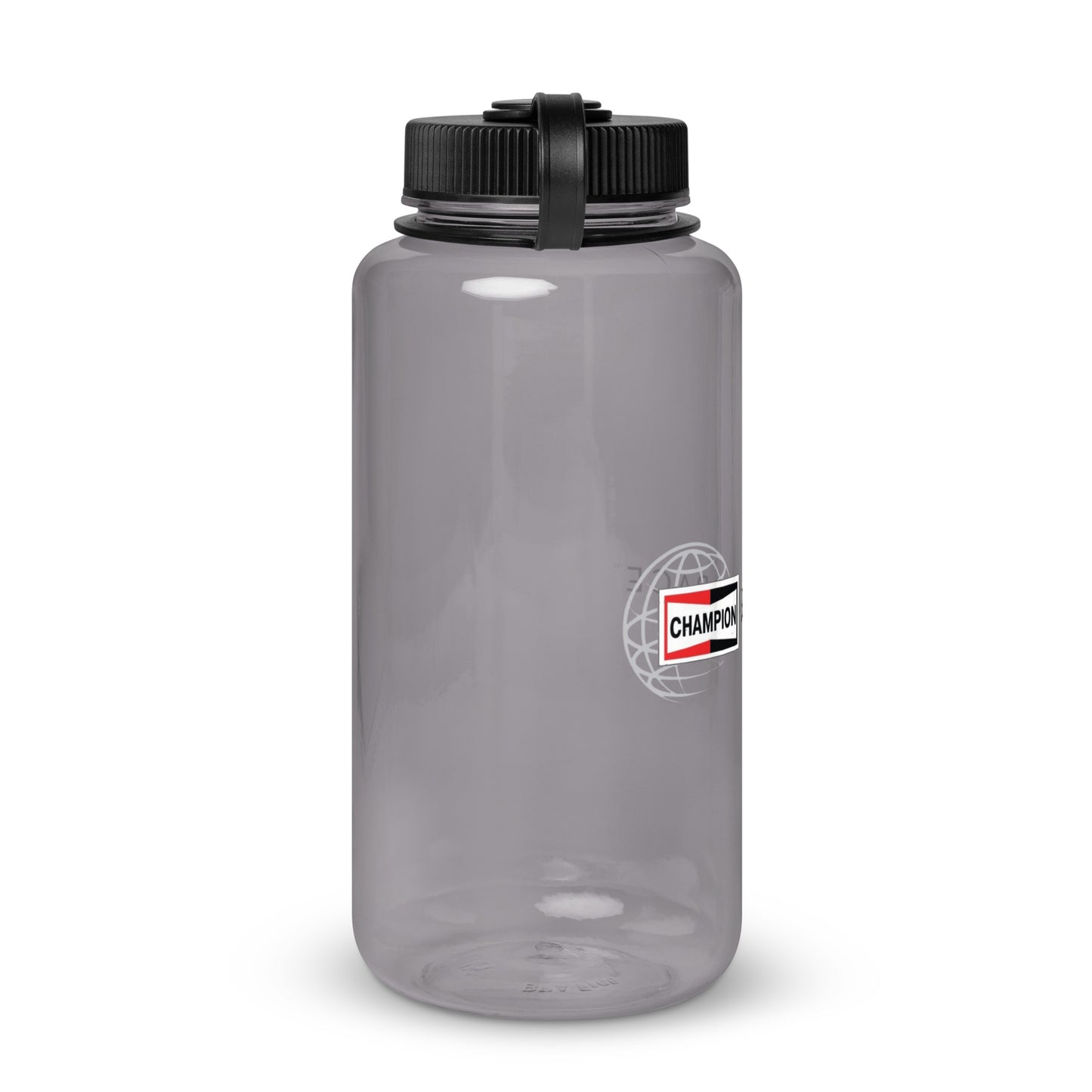 Champion Aerospace Logo Plastic Water Bottle