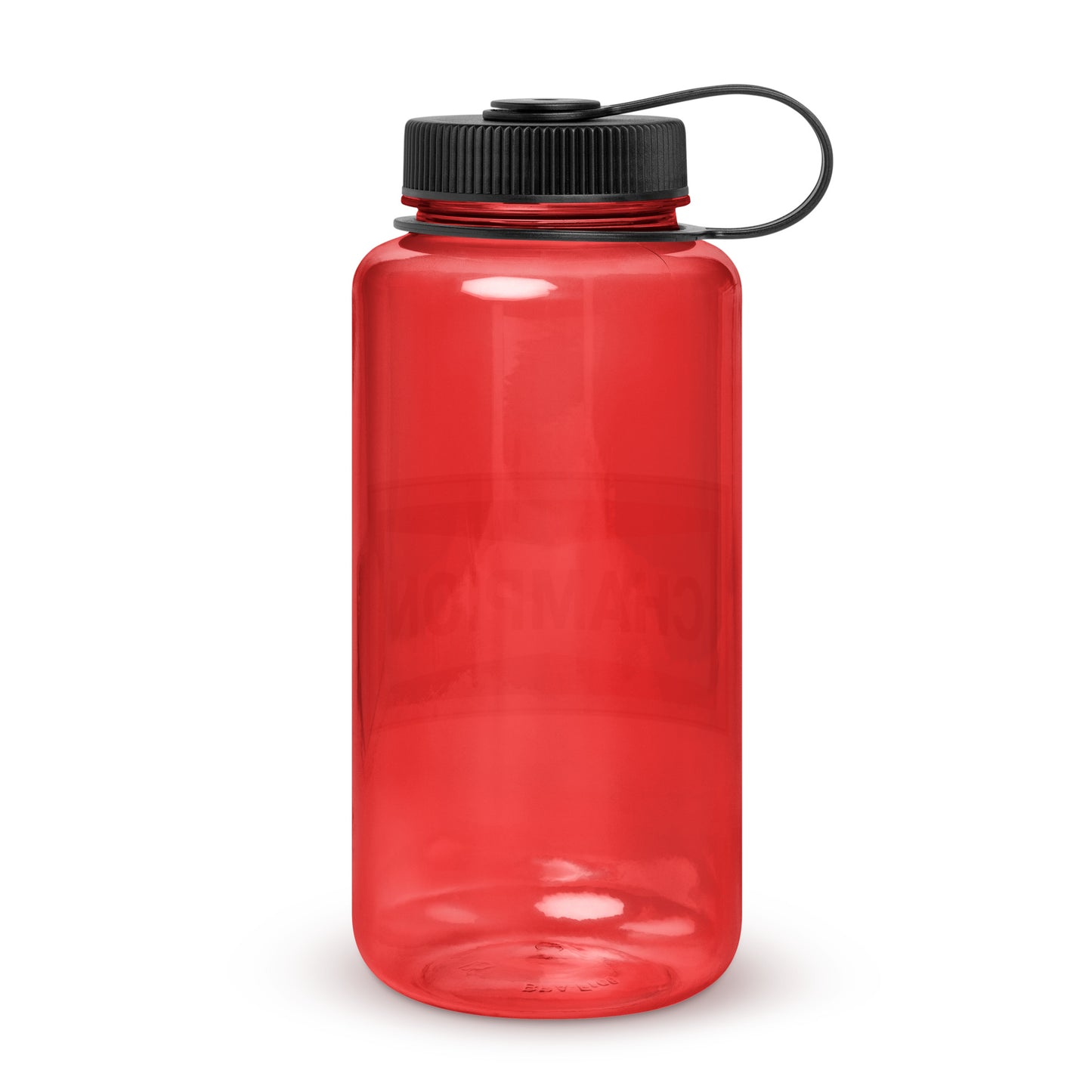 Champion Bowtie Plastic Water Bottle