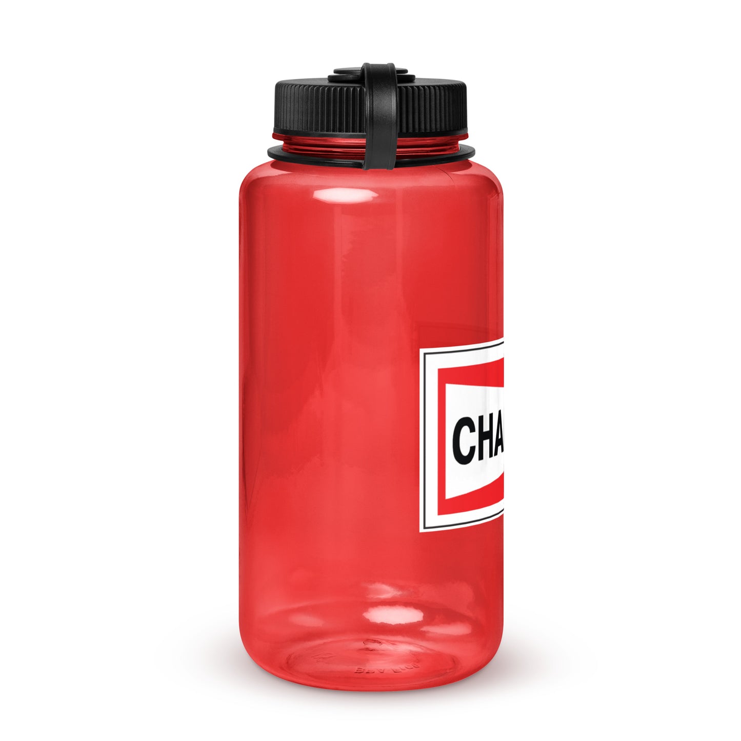 Champion Bowtie Plastic Water Bottle