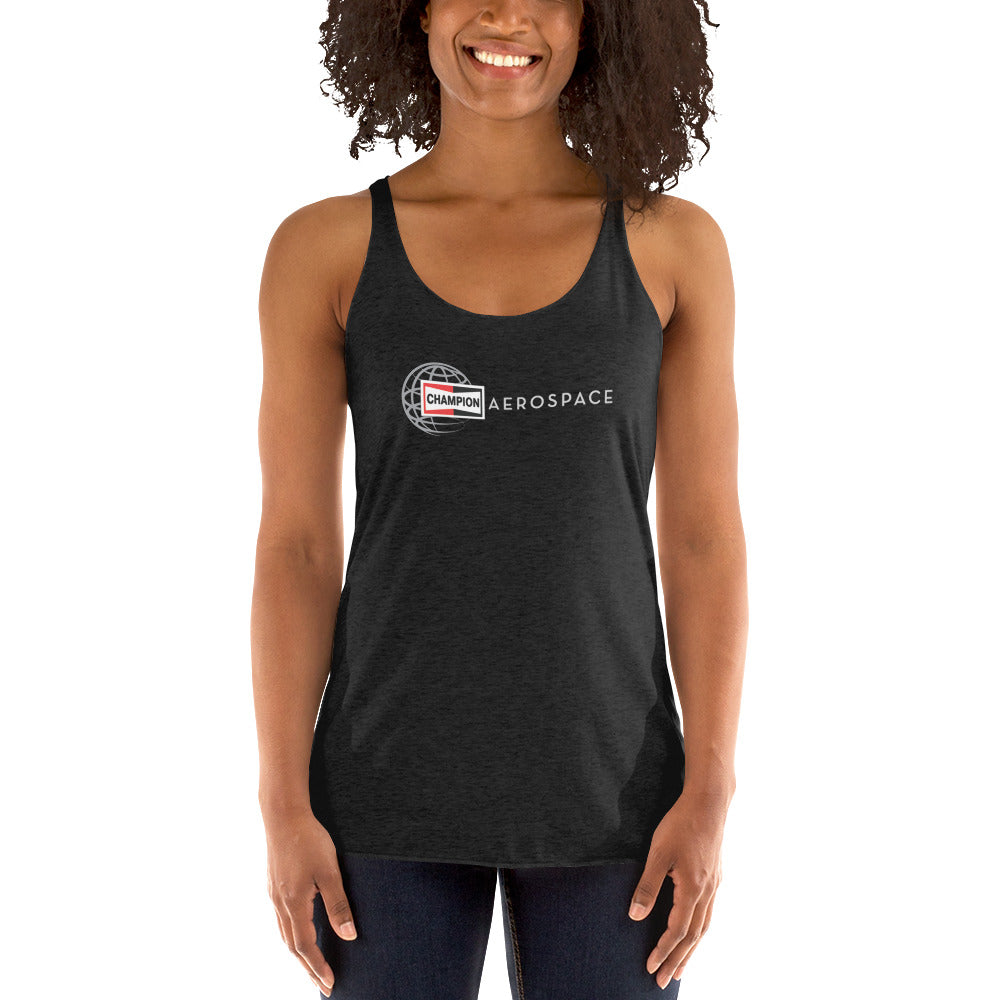 Champion Aerospace Logo Women's Racerback Tank