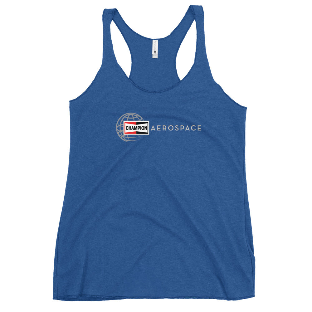 Champion Aerospace Logo Women's Racerback Tank