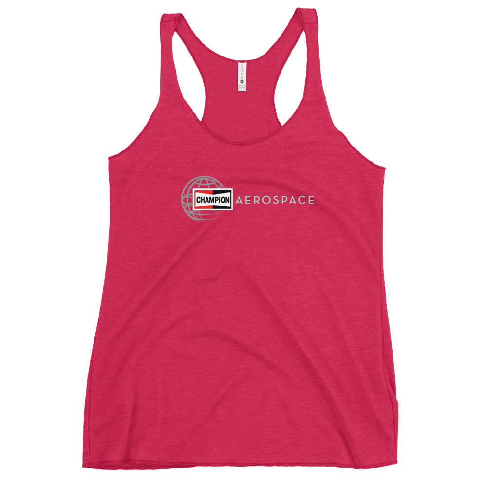 Champion Aerospace Logo Women's Racerback Tank