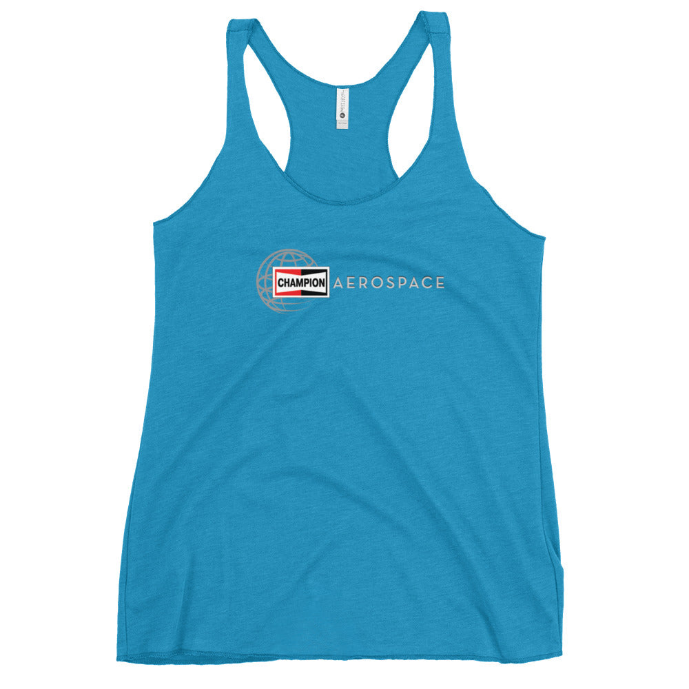 Champion Aerospace Logo Women's Racerback Tank