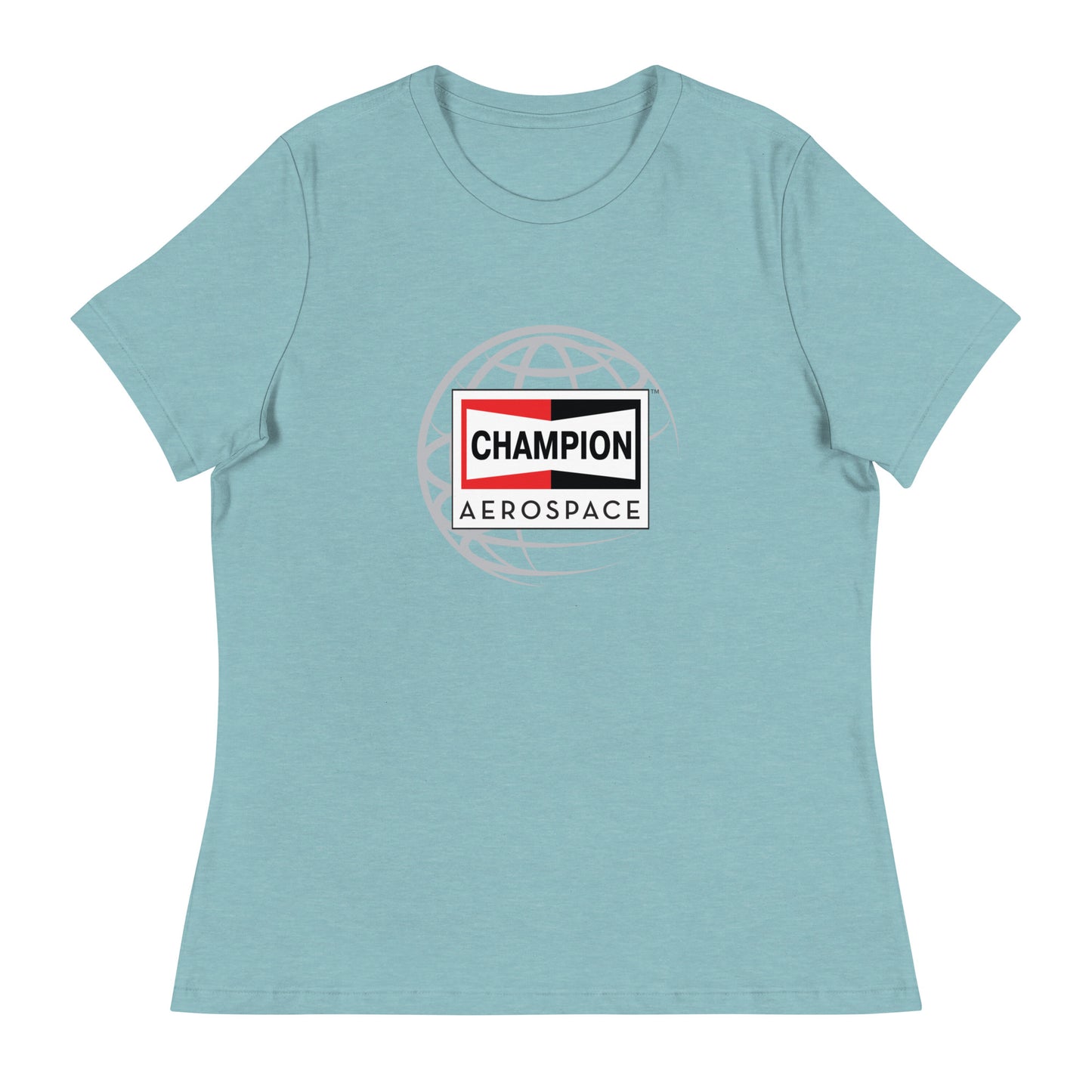 Champion Aerospace Vertical Logo Women's Relaxed T-Shirt