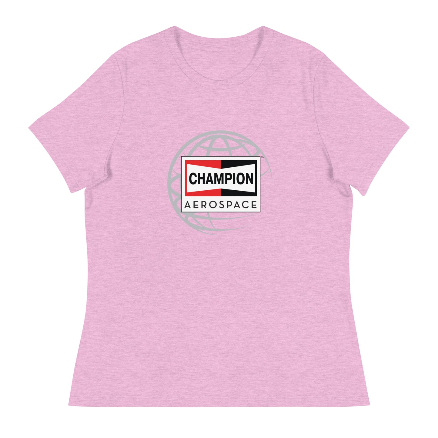 Champion Aerospace Vertical Logo Women's Relaxed T-Shirt