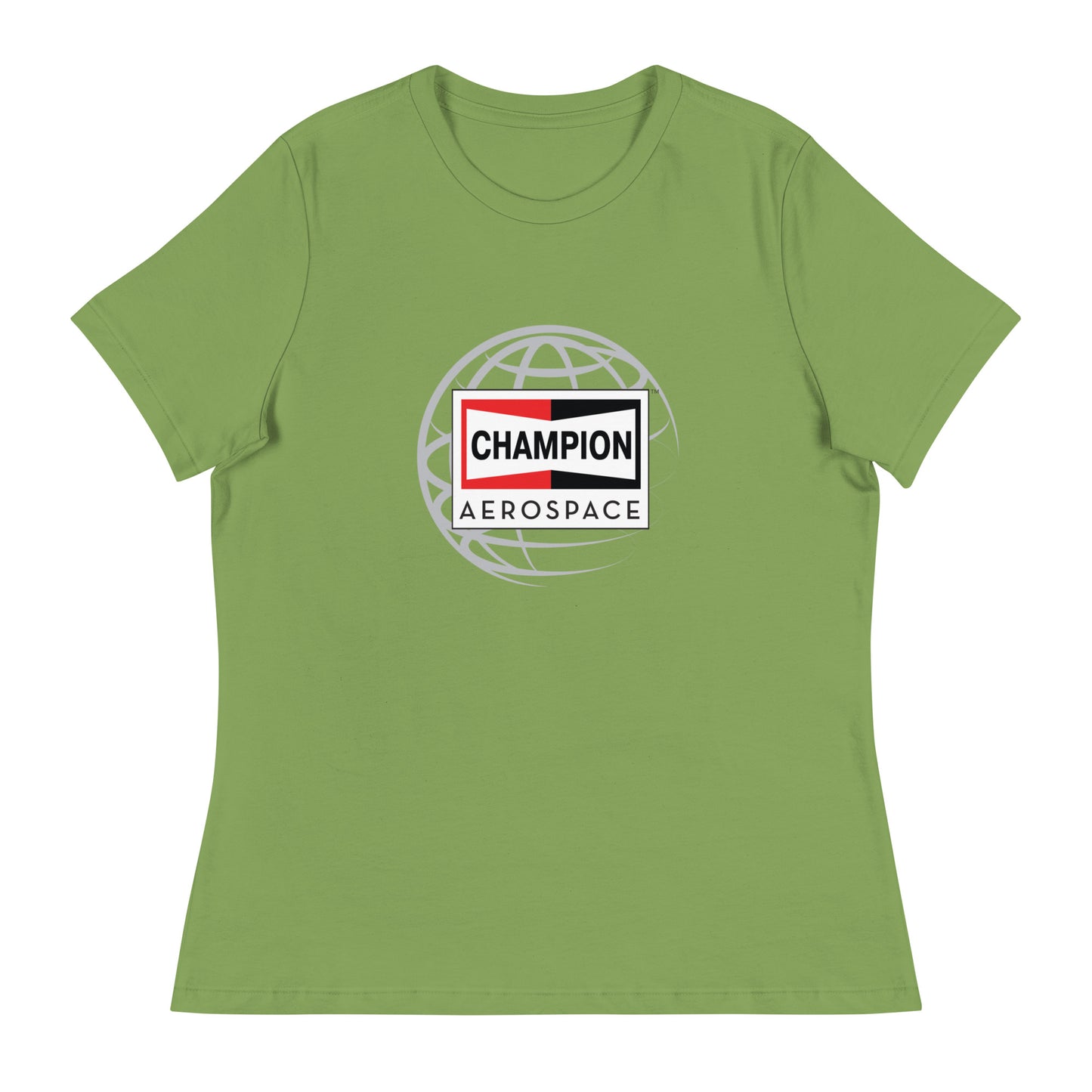 Champion Aerospace Vertical Logo Women's Relaxed T-Shirt