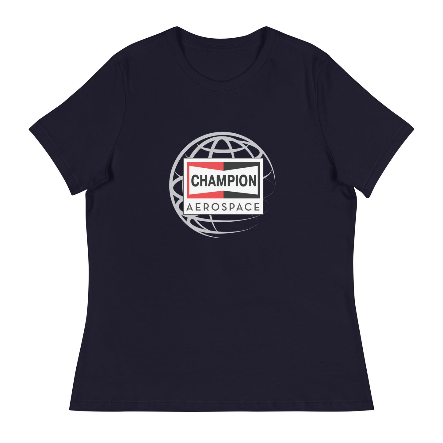 Champion Aerospace Vertical Logo Women's Relaxed T-Shirt