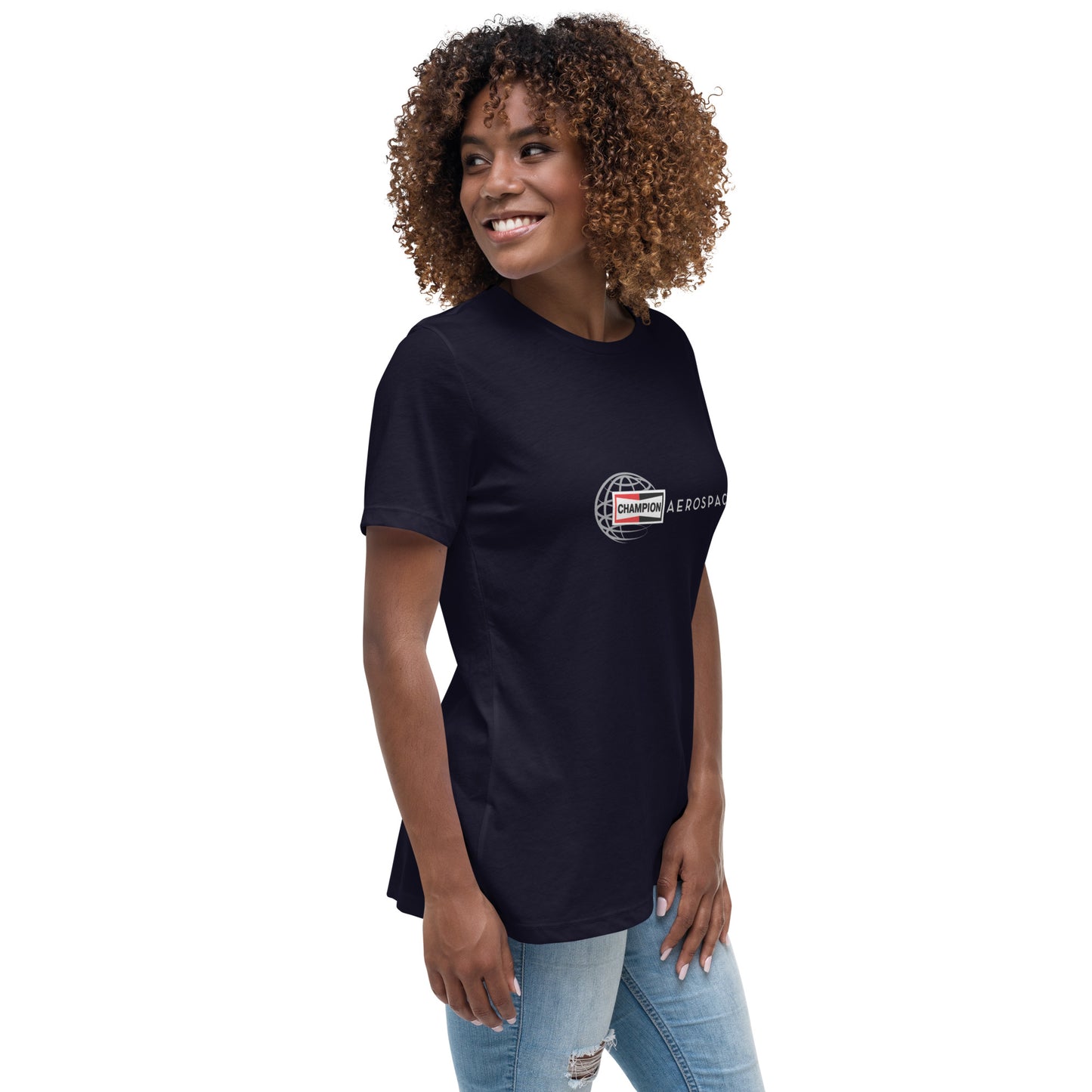 Champion Aerospace Logo Women's Relaxed T-Shirt