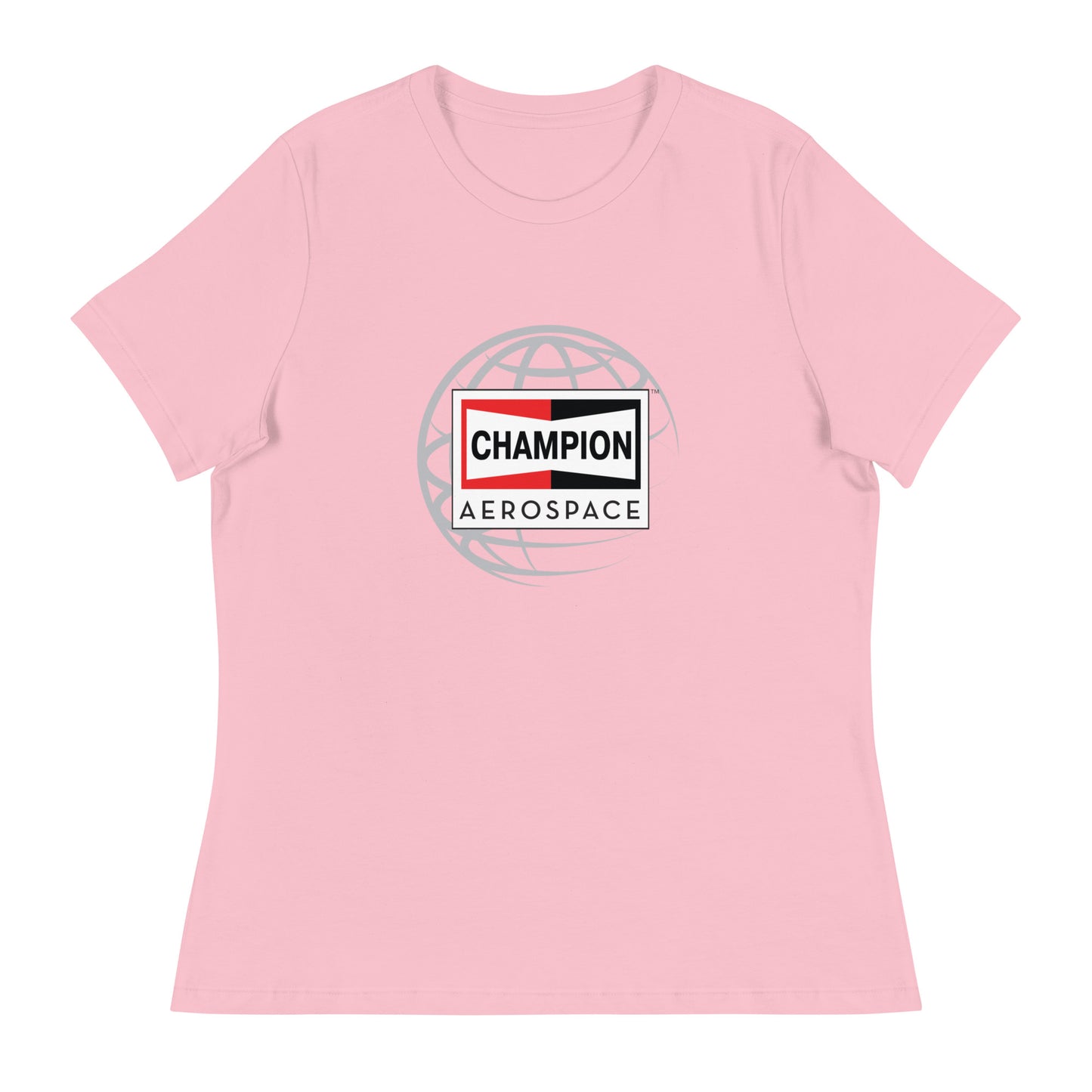 Champion Aerospace Vertical Logo Women's Relaxed T-Shirt